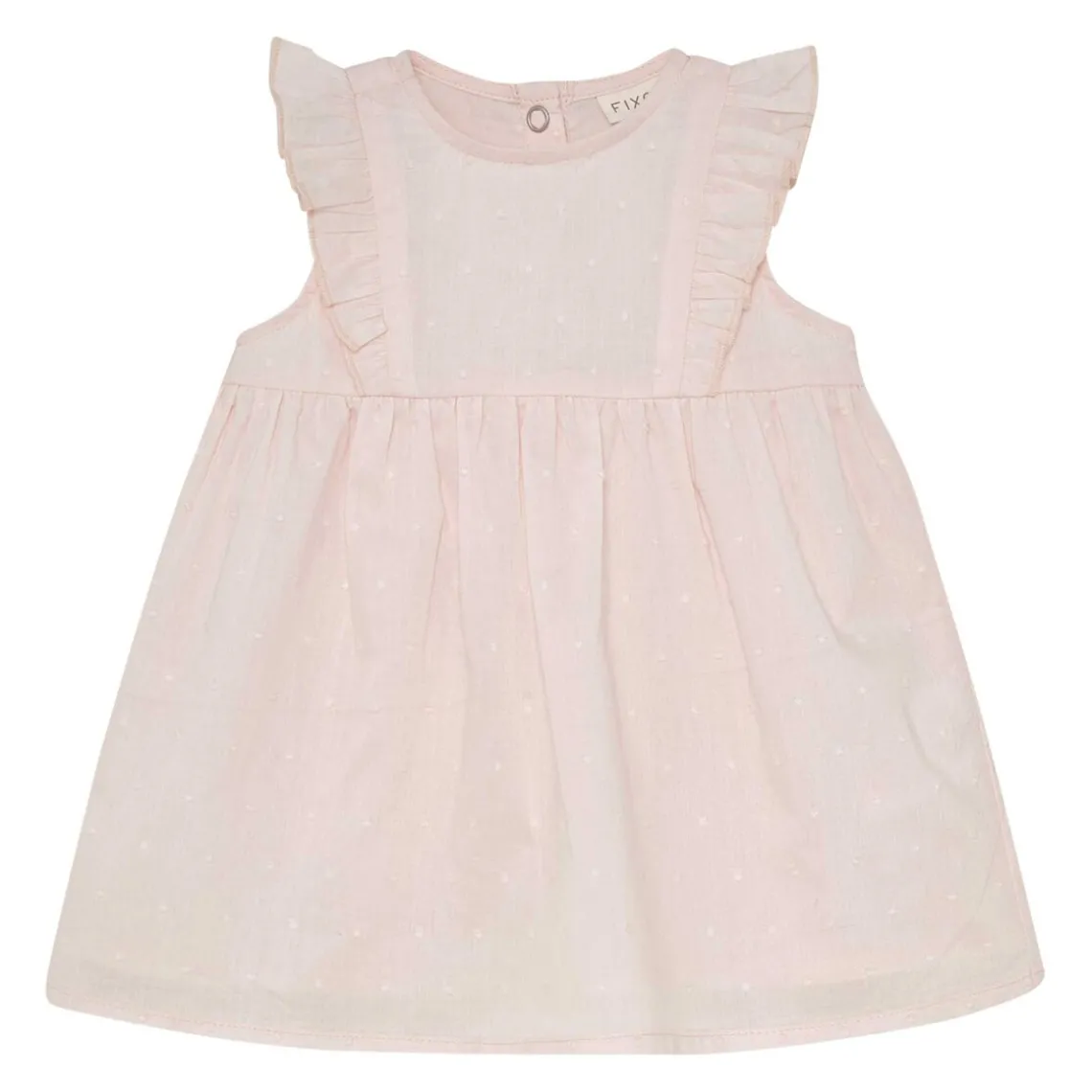 DRESS SS WOVEN | SOFT PINK