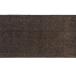 DØRMÅTTE ENSFARVET 67X120 CM | BROWN