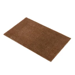 DØRMÅTTE ENSFARVET 40X60 CM | COGNAC