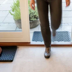 DØRMÅTTE ENSFARVET 60X90 CM | IVORY