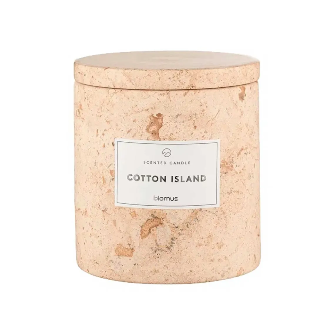 DUFTLYS I TRAVERTINSKJULER | COTTON ISLAND