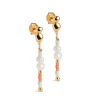 EARRINGS NARA WHIMSICALLY FORGYLDT | CORALIA