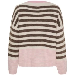 ELARA KNIT | FANGO/BURRO/ROSA