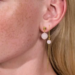 ELLA ROSA JADE KRYSTAL ØRERING