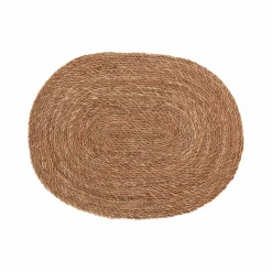 EMIL DÆKKESERVIET OVAL 45X32 CM | NATUR