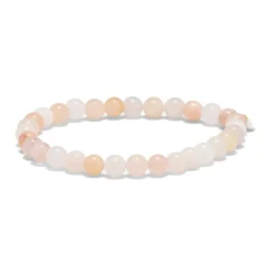 ESSENTIAL STRETCH ARMBÅND | ROSA JADE