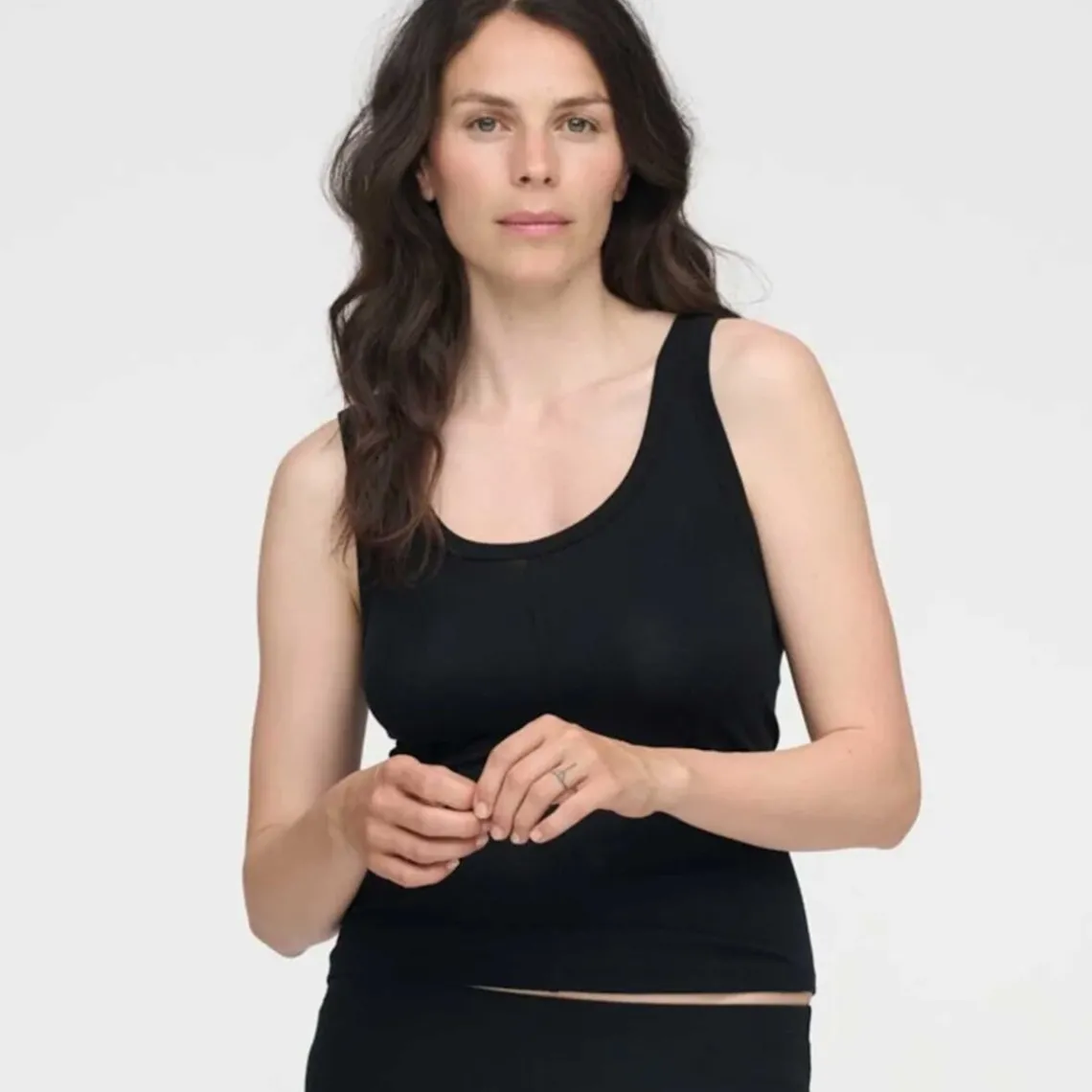 EVIE TANK TOP | BLACK