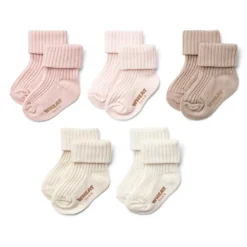 EVIG GAVEÆSKE M/5 PAR SOKKER | ROSE