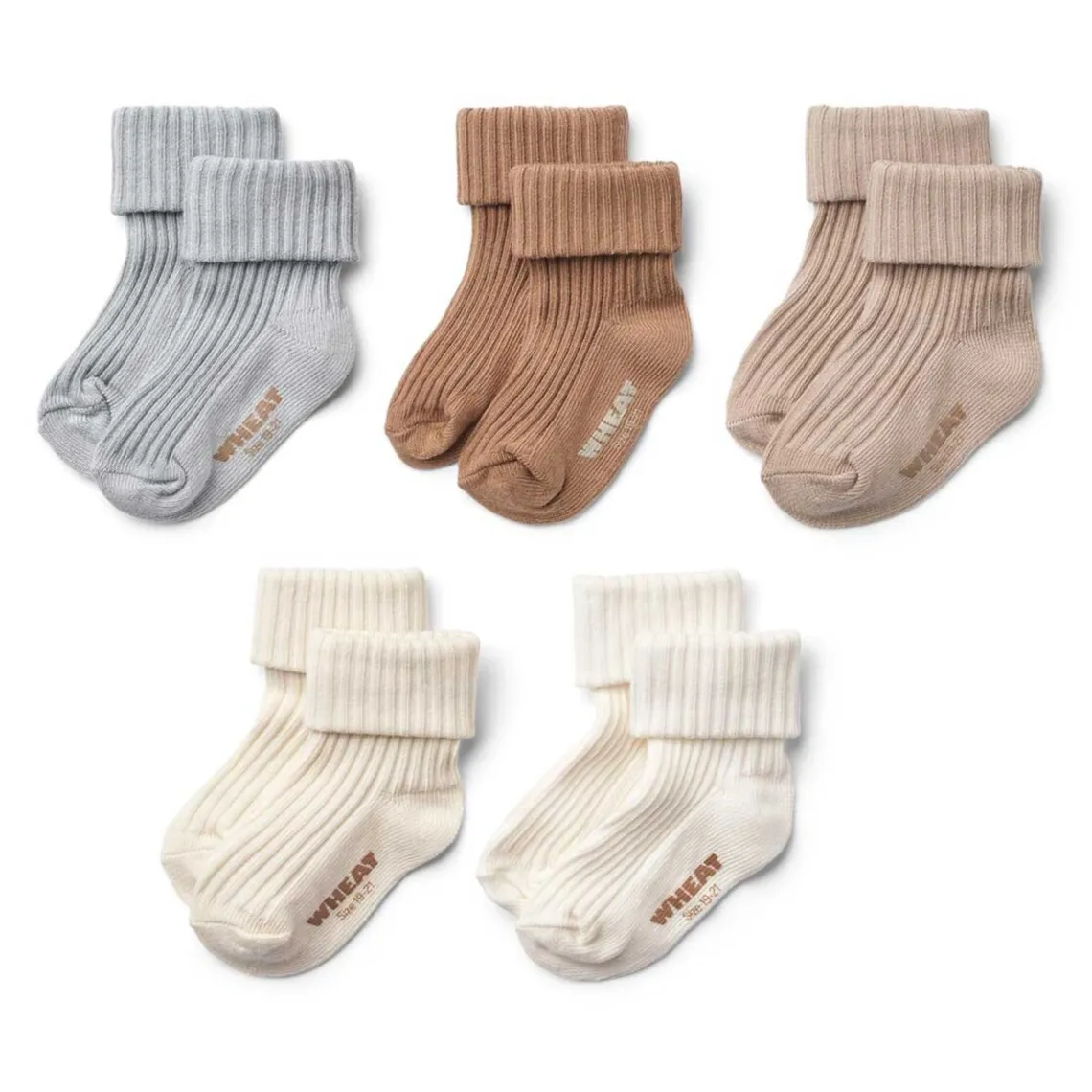 EVIG GAVEÆSKE M/5 PAR SOKKER | BLÅ