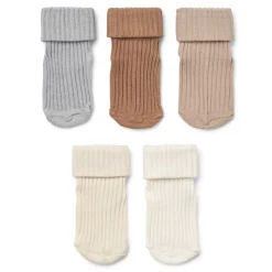 EVIG GAVEÆSKE M/5 PAR SOKKER | BLÅ