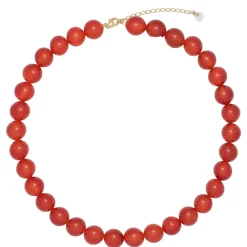 FARO HALSKÆDE | RØD JADE