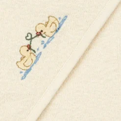 FIGO BABY TOWEL | ANTIQUE WHITE