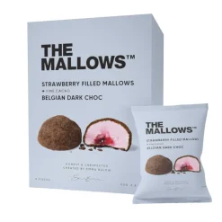 FILLED MALLOWS | STRAWBERRY/DARK CHOC