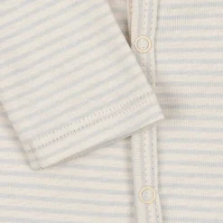 FIO ONESIE | TEA STRIPE GRAY DAWN