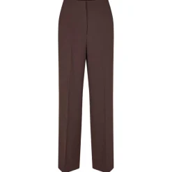 FIQUE CLASSIC TROUSERS | CHOCOLATE PLUM