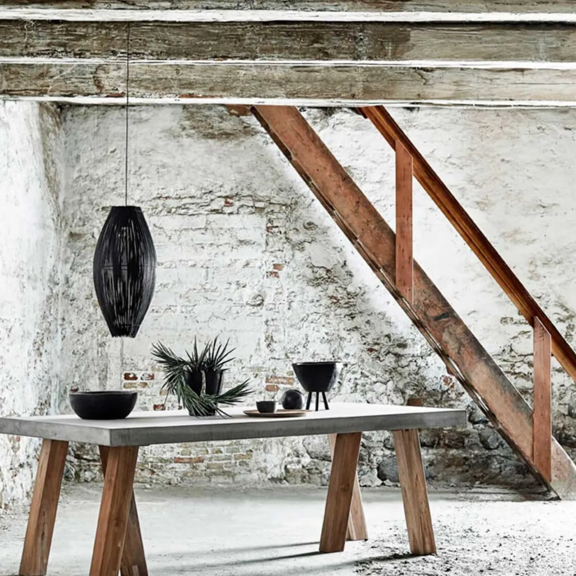 FISHTRAP LAMPE LARGE 35X66CM | SORT