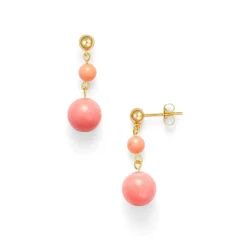 FLAMINGO DROPS ØRERINGE | FORGYLDT