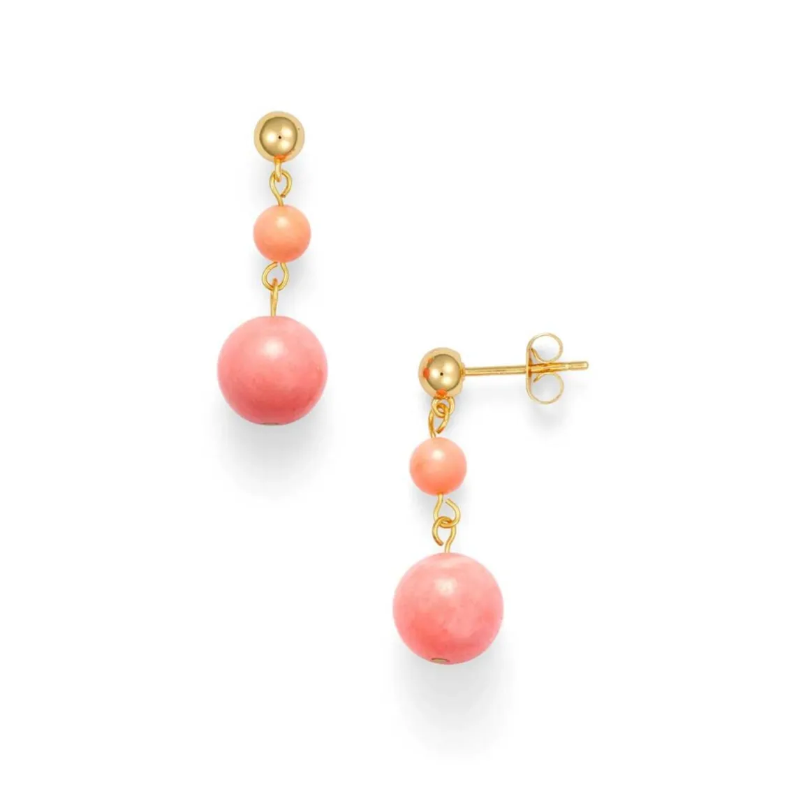 FLAMINGO DROPS ØRERINGE | FORGYLDT