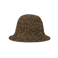 FLORIO SAVERINA STRAW HAT | BLACK