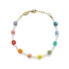 FLOWER POWER BRACELET MULTI | FORGYLDT