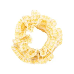 FLÆSE CHEVRON SCRUNCHIE | YELLOW