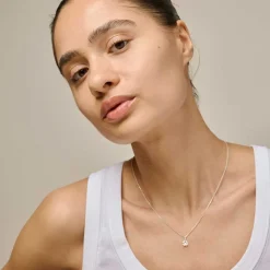 FOUR-LEAF CLOVER NECKLACE | SØLV