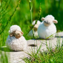 FÅR 7X5X6 CM - OFF WHITE