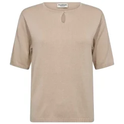 FRANCESCA REGULAR FIT T-SHIRT | OYSTER GRAY