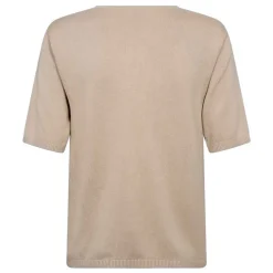 FRANCESCA REGULAR FIT T-SHIRT | OYSTER GRAY