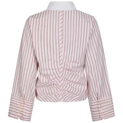 FRANSESCA STRIPE SHIRT | ROSE