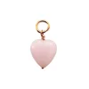 FRENCH HEART PENDANT | FG/SOFT ROSE