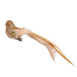 FUGL M/CLIPS 19 CM | GOLD