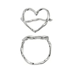 FUNKY HEART RING | SØLV