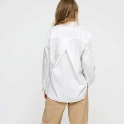 GAIA SKJORTE I POPLIN | HVID