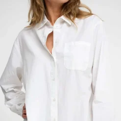 GAIA SKJORTE I POPLIN | HVID