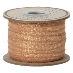 GAVEBÅND 25M - VINTAGE ROSE/GULD