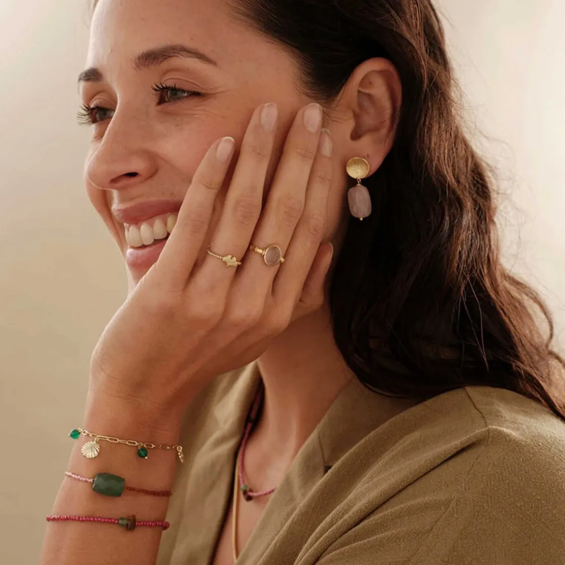 GAZE AVENTURINE BRACELET