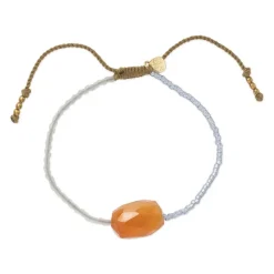GAZE CARNELIAN BRACELET