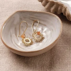 GENEROUS CARNELIAN EARRINGS