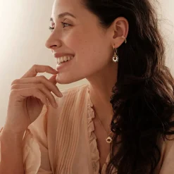 GENEROUS CARNELIAN EARRINGS