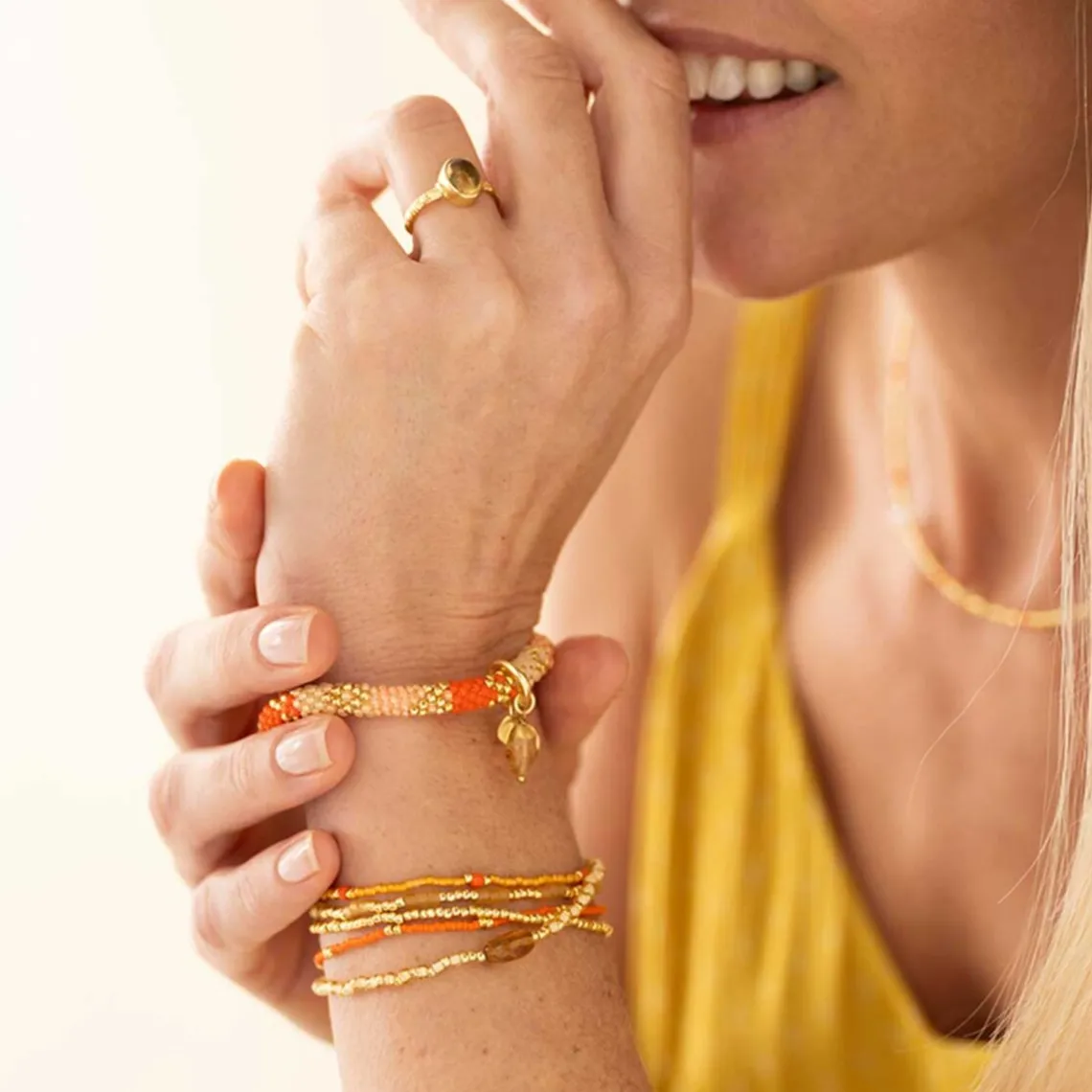 GIFTED CITRINE ARMBÅND