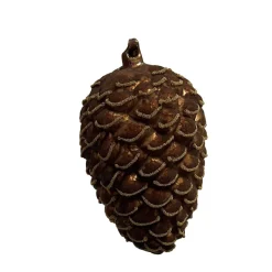 GLASKOGLE RUND 14CM | MAT ANTIQUE BROWN