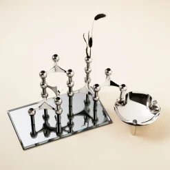 GLASPLADE 30X17 CM | SMOKED BLACK