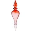 GLASPYNT 20 CM - CONE ICICLE | RUBY