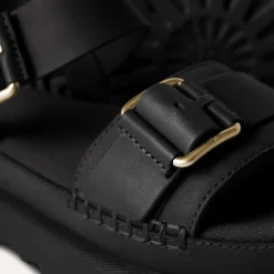 GOLDENSTAR VILLA SANDAL | BLACK