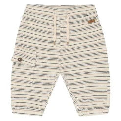 GUS FINE STRIPED KNIT | SNOW WHITE