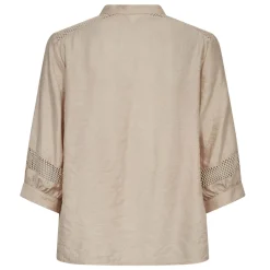 GWENDACC SS BLOUSE | MINK