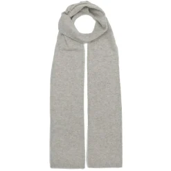 HALSTØRKLÆDE I MERINO | LYS GRÅ MELANGE