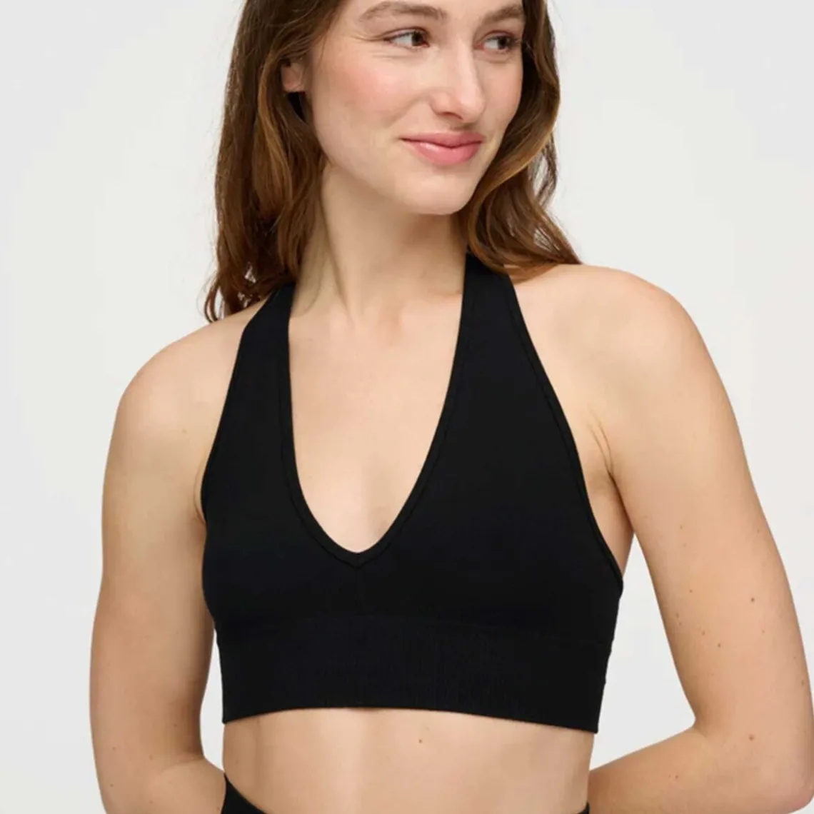 HALTER BRA | BLACK