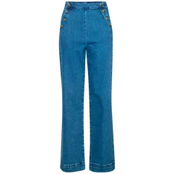 HARPER BUKSER | MEDIUM BLUE DENIM